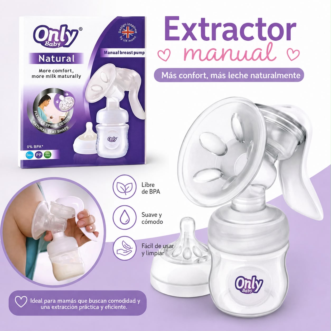 Extractor Manual Only Baby