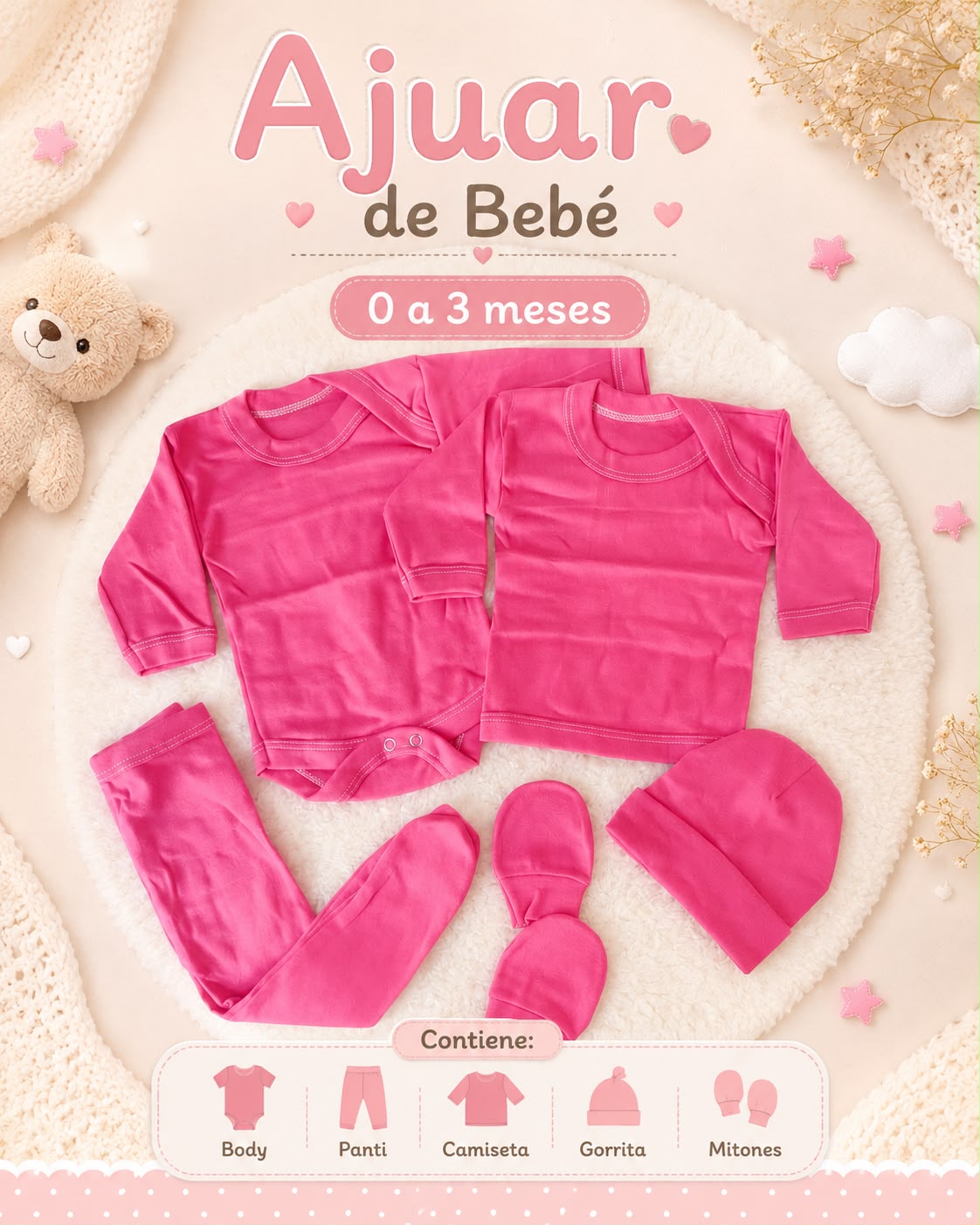 Ajura diseño nina 0-3m