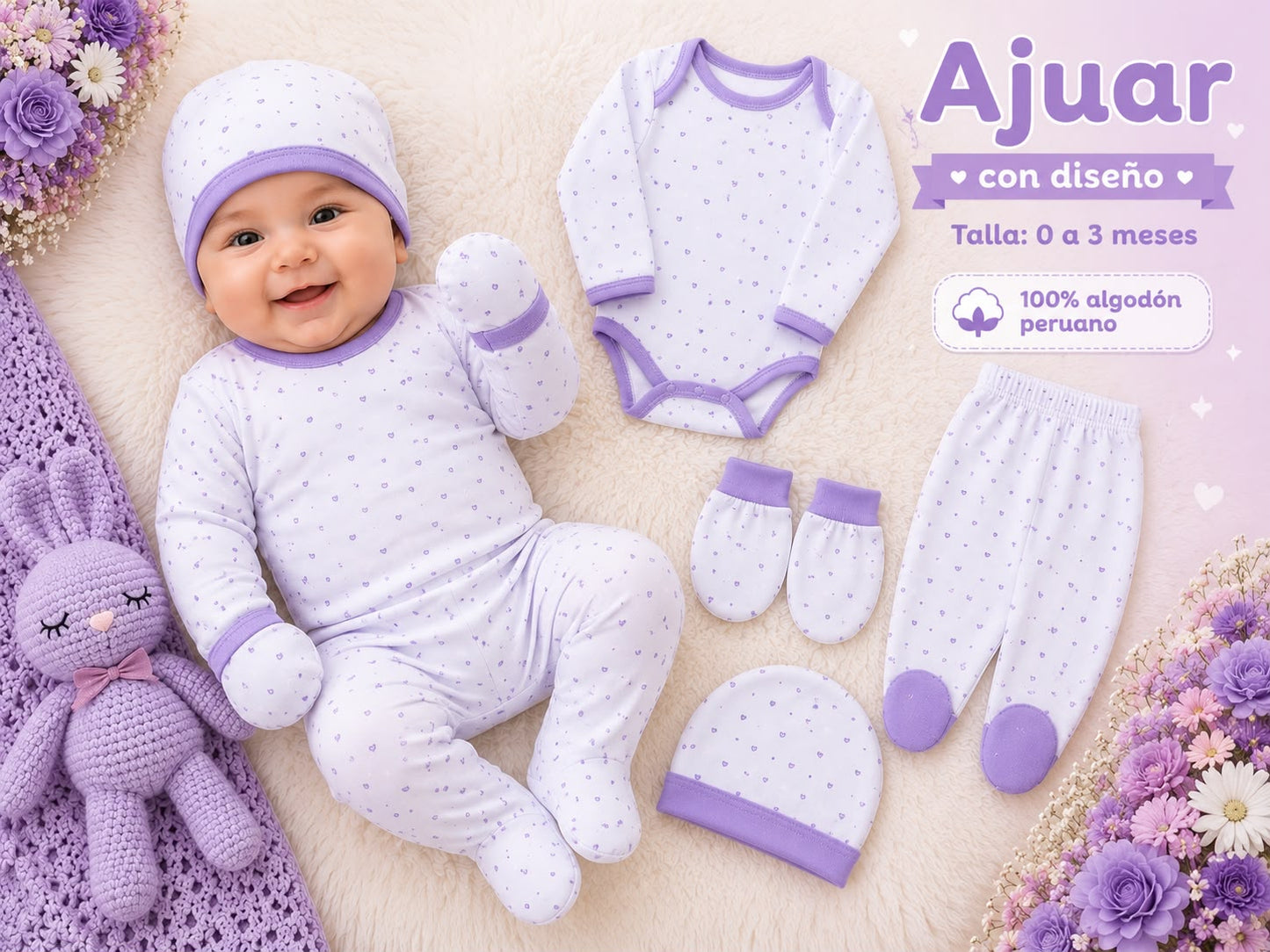 Ajuar diseño Niña