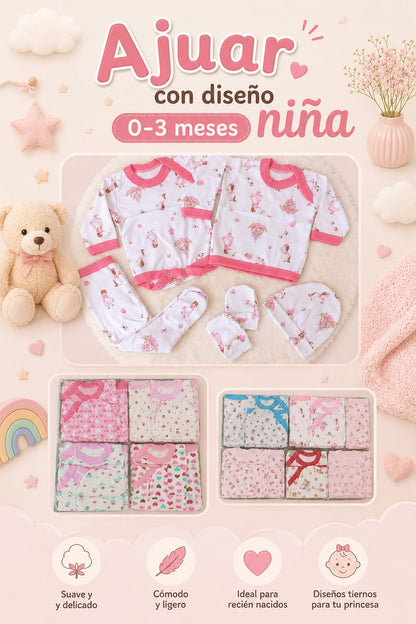 Ajura diseño nina 0-3m