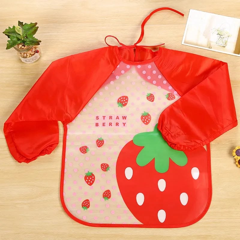 Set de 3 Baberos Manga Larga impermeable