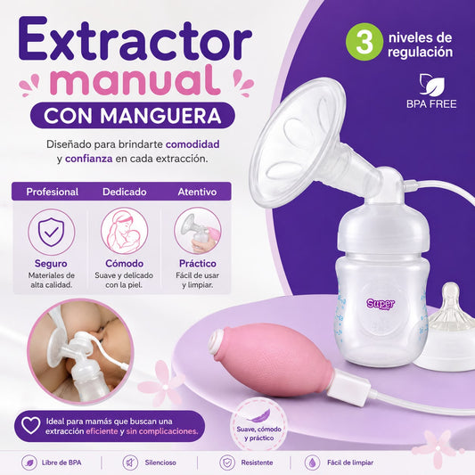 Extractor Manual con Manguera Super Baby