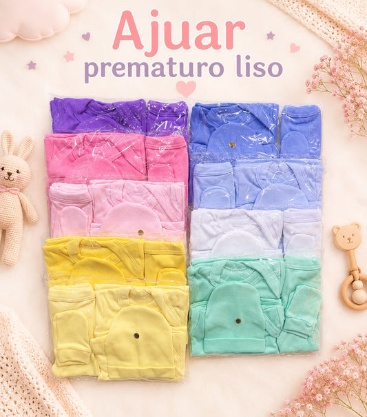 Ajuar Liso Prematuro