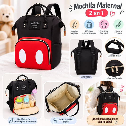 Mochila Disney rojo