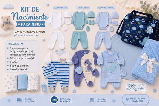 Kit Para Niño Sky Blue.