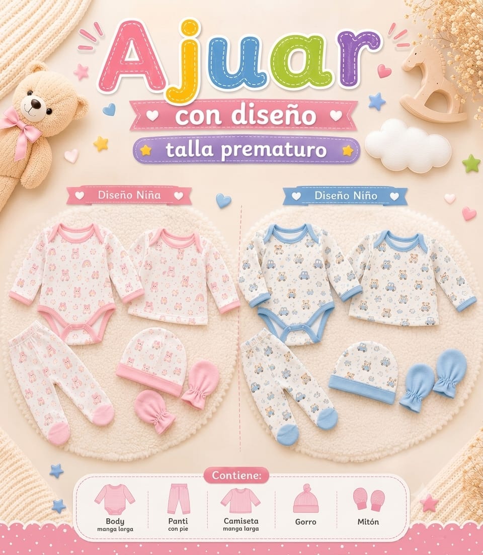 Ajuar Diseño Prematuro