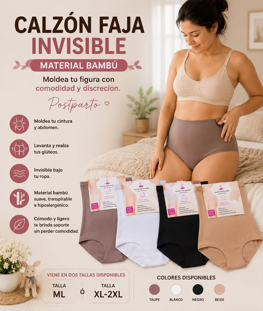 Calzon faja invisibvle